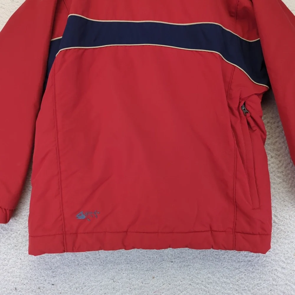Descente DNA‎ Ski Snowboard Jacket Red Blue Kids Size 16 Junior Winter Outdoor